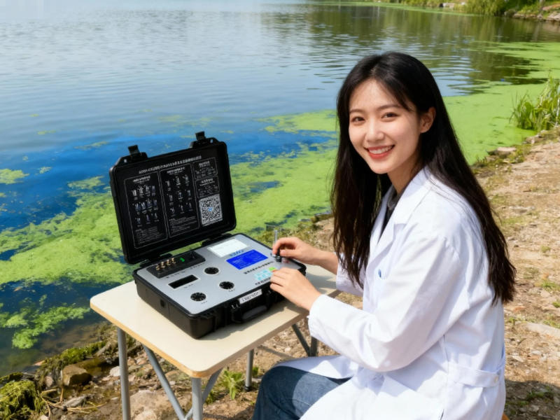 便携式水质快速检测仪在污废水使用现场 便携式水质快速检测仪在污废水使用现场